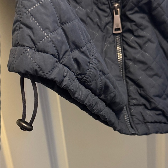 Men's Navy Quilted Jacket - Picture 5 of 12